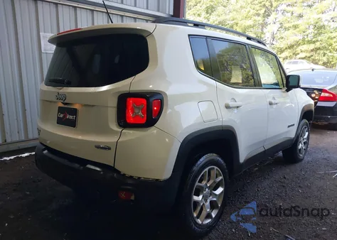 2017 Jeep Renegade Latitude 4X4 z USA, uszkodzony, nr VIN ZACCJBBBXHPE79263